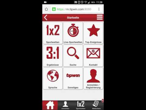 Tipwin App - tipwin.com mobile mit Download Infos
