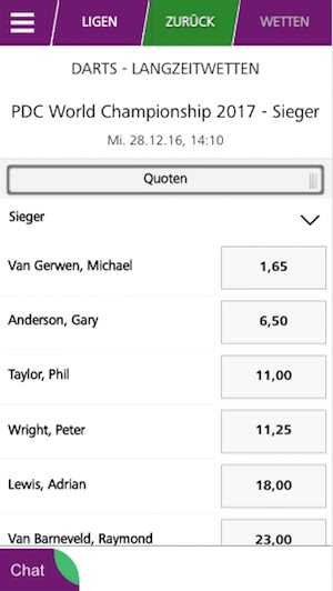 darts wm app darts wm app