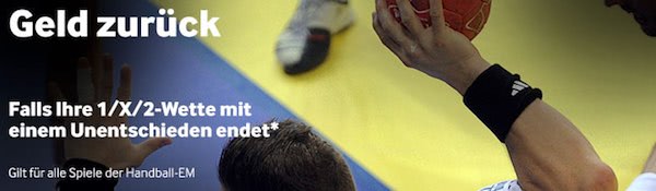Handball Bonus für die EM 2016 bei Betway
