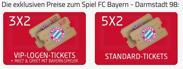 Tipico Bayern Challenge: Gewinnspiel für VIP-Tickets für Bayern-Darmstadt