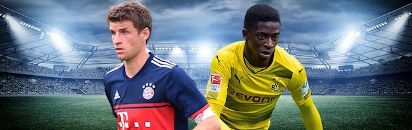 Wetten.com Angebot zum International Cup 2017 mit Bayern München und Dortmund