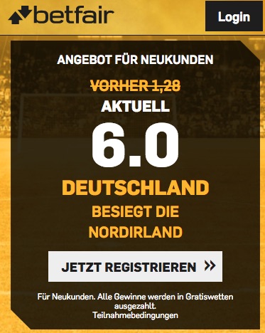 Quote Deutschland Nordirland Quote Deutschland Nordirland