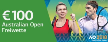 100€ Freiwette zu den Australian Open 2018 bei LSbet
