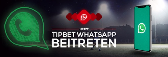 WhatsApp Service von Tipbet