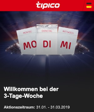 3 Tage Woche 3 Tage Woche