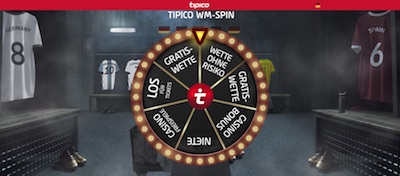 WM Spin von Tipico