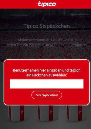 Tipico Adventskalender Tipico Adventskalender