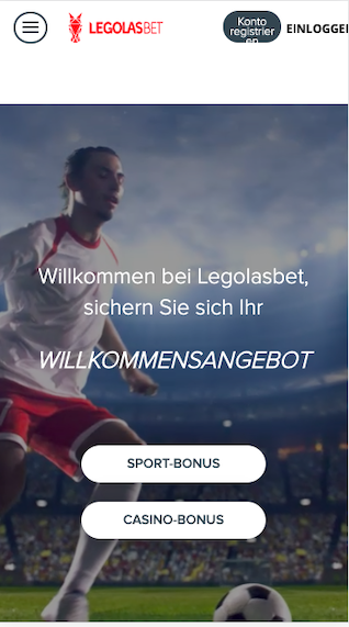 Legolas.bet App Startseite