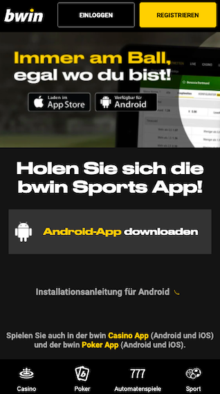 Bwin App Android Download
