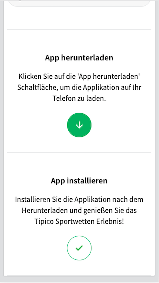 Alles zur Installation der Tipico App - Anleitung zum Installieren