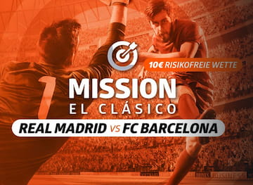 10 Euro Gratiswette bei Real Madrid - FC Barcelona in der Betano App für Android & iPhone