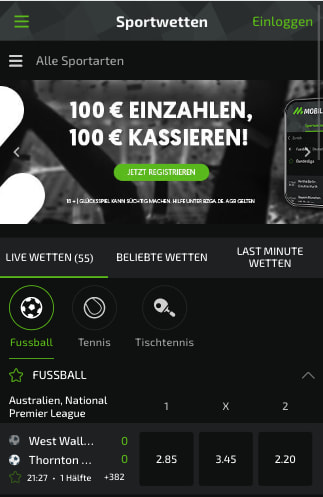 Jetzt auch mit PayPal in der Mobilebet App für Android & iPhone einzahlen